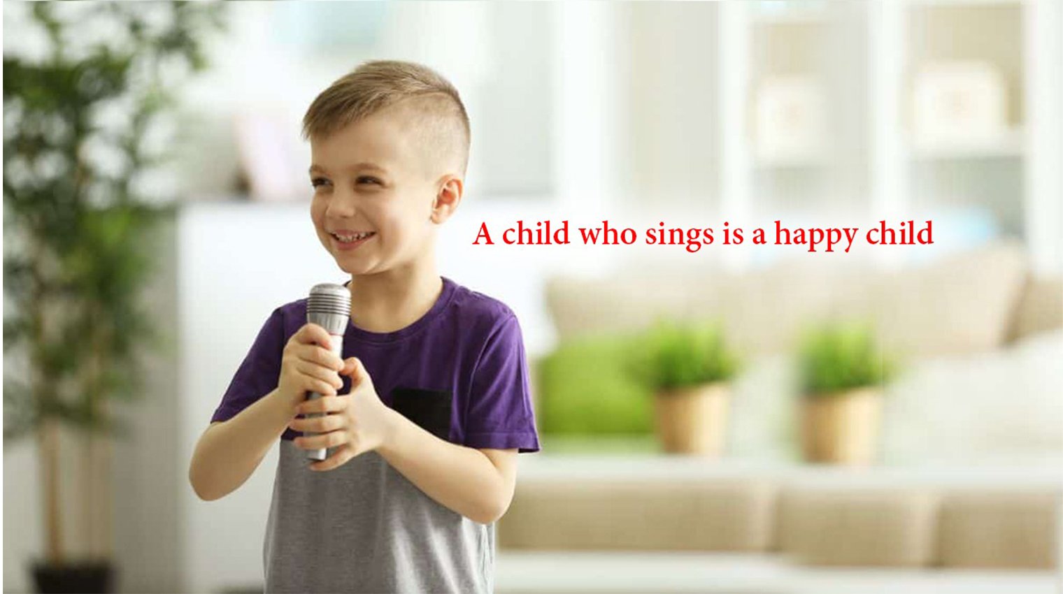 singing